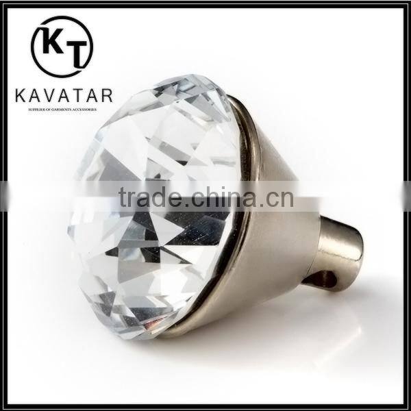 Extraordinary rhinestone custom made metal buttons