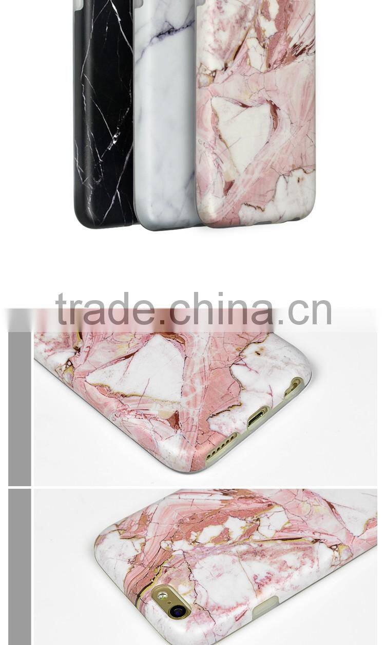 IMD marble cell phone case for iphone 6 4.7 6 plus inch case
