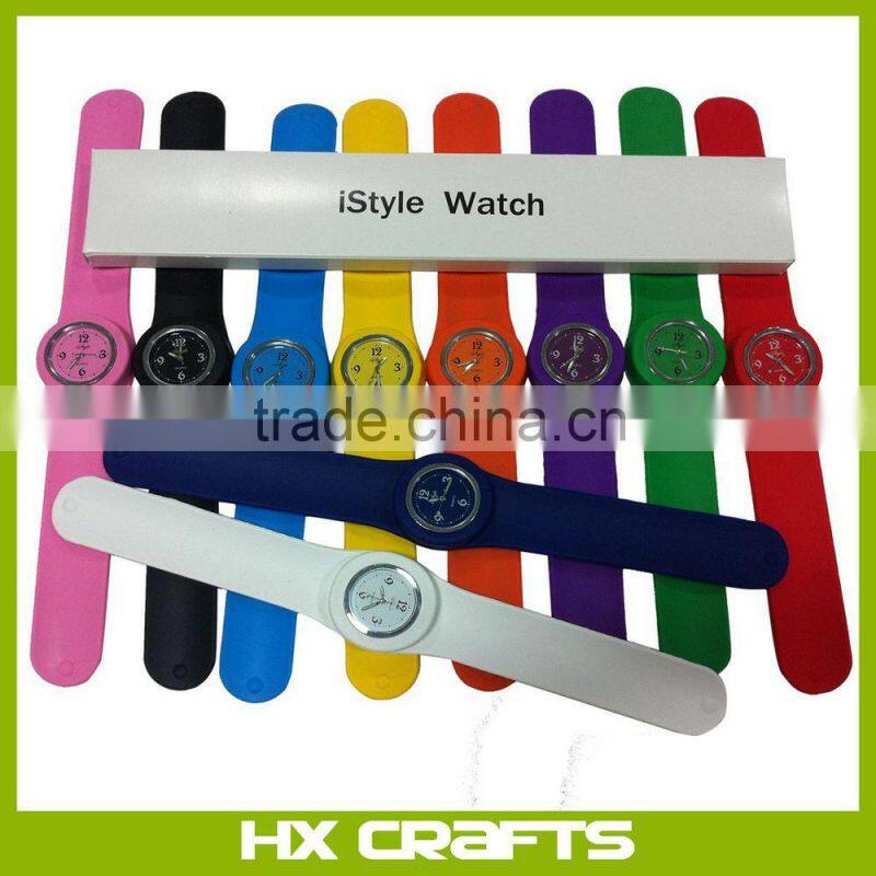 2016 custom slap watch,digital slap watch,slap band watch wholesale