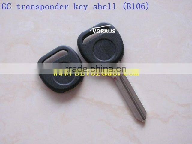 High quality GC transponder key shell (B106) without logo