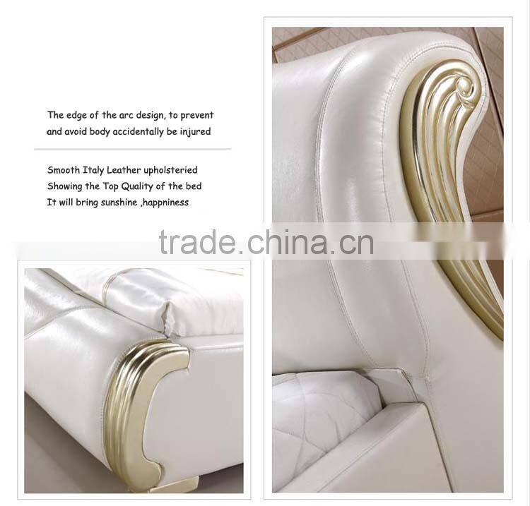 Modern bedroom furniture prices in pakistan leather bed