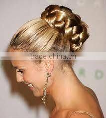 Blonde Hair Accessory Chignon