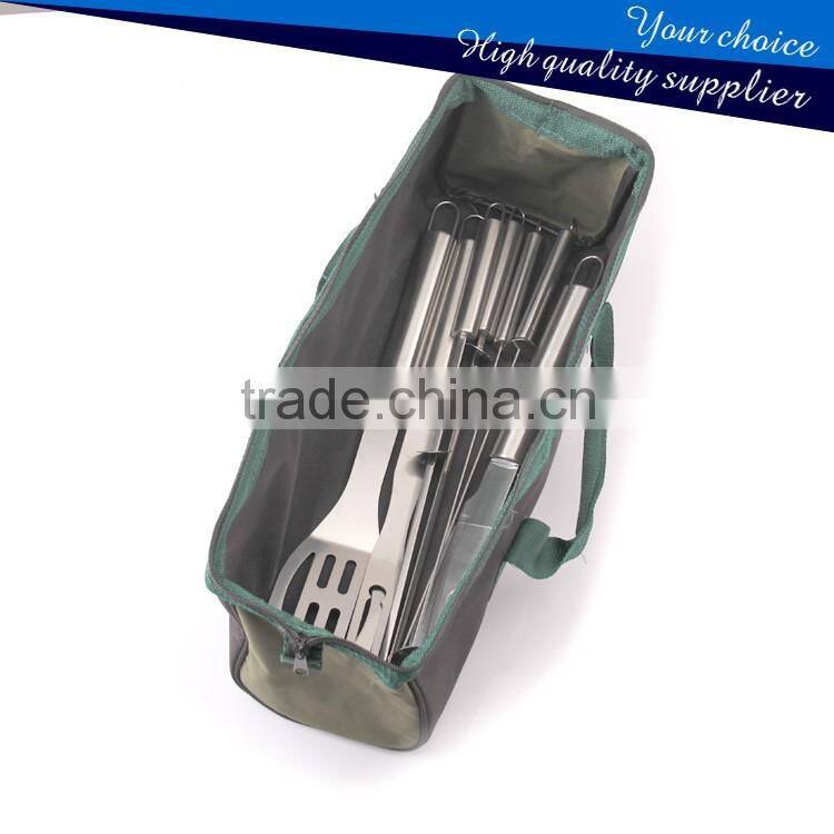 New 7-pieces BBQ Grill Tools set with travelling oxford bag