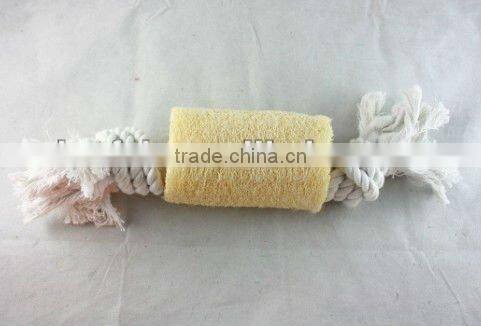 tug toy--ring with rope