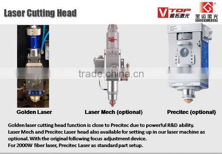 CNC 1000W Laser Metal Cutting Machine 1500X3000mm