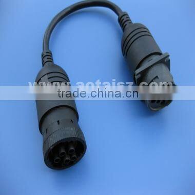 J1939 9pin deutsch cable car diagnostic obd