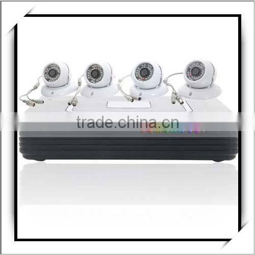 4 Channel 480TVL PAL H.264 IR DVR Digital Cheap Security Camera System
