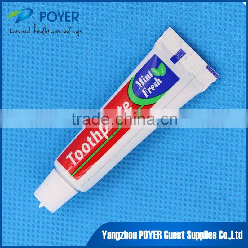 OEM hotel amenities toothbrush and toothpaste/2016 New design of cheap luxury hotel size toothpaste supplies set
