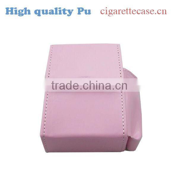 sunny pu leather cigarette case cigarette holder leather pouch for cigarette pack