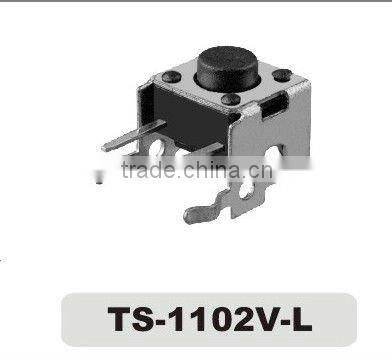 micro tactile switch TS-1102V-L,round head buttontact switch