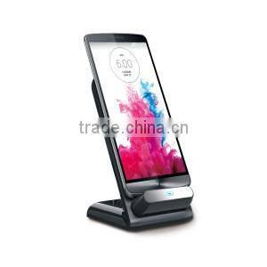 Qi standard magnetic induction wireless stand charger desktop wireless charger
