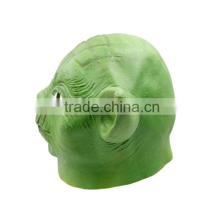 Custom Horror Foam Latex Prosthetic Green Masquerade Mask
