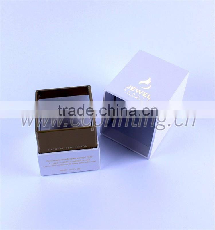 Custom Made Paper Empty Cosmetic Box Cardboard