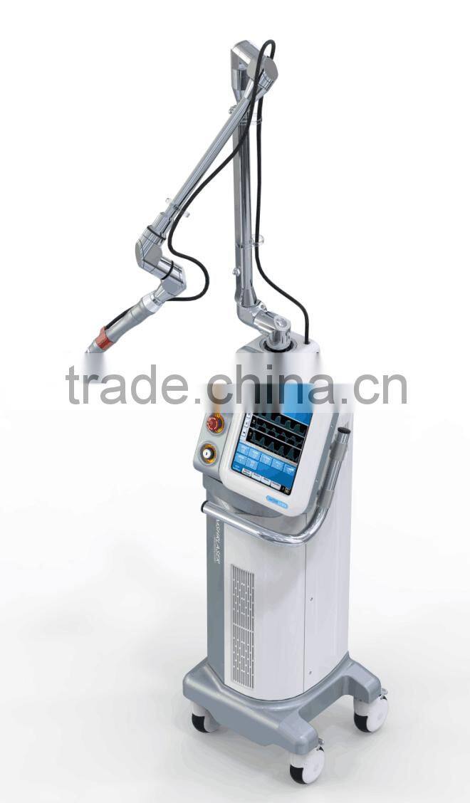 Effective women deep wrinkle removal CO2 fractional RF tube machine