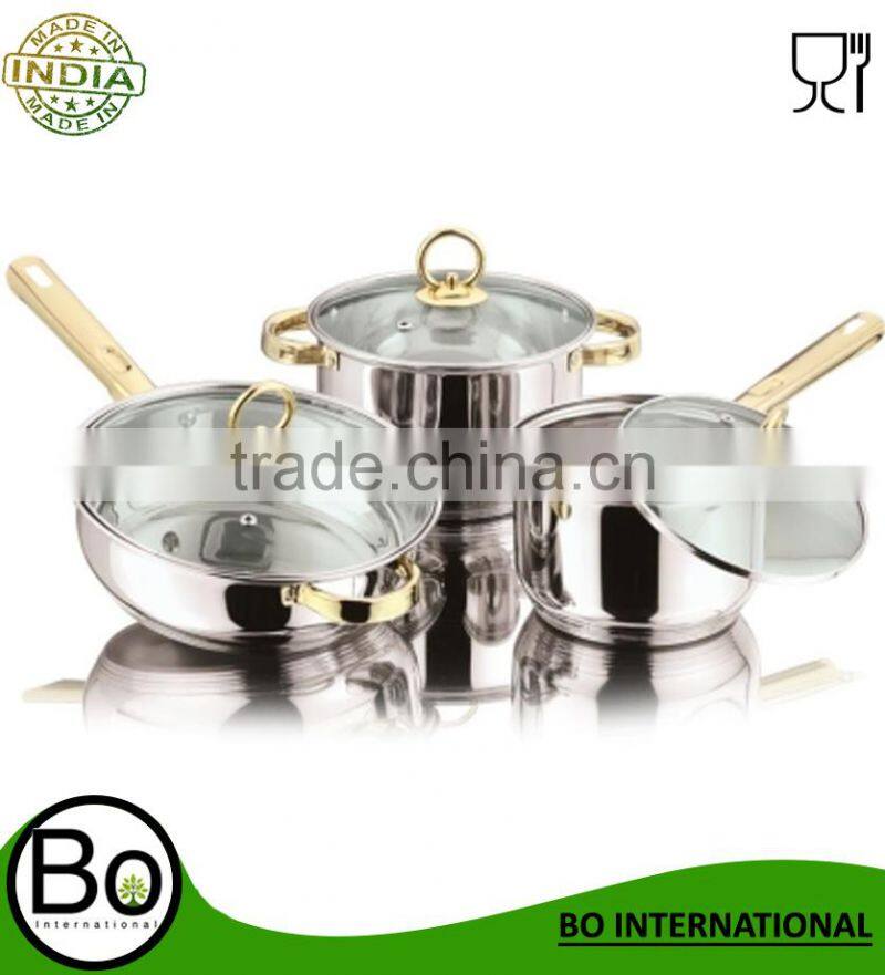 Stainless Steel 6 PC Cookware Set