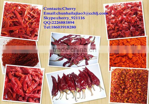 bullet chilli hot spicy dried red chilli chaotian chilli dried fruit