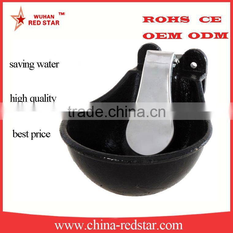 extra large size enamel cast iron cattle drinking water bowl