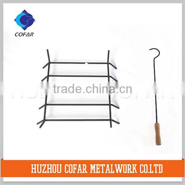 Factory directly provide cast iron fire basket