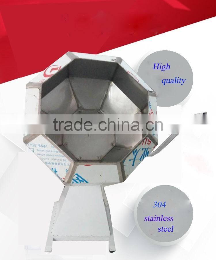 Stainless steel snacks food seasoning machine mixing various flavor