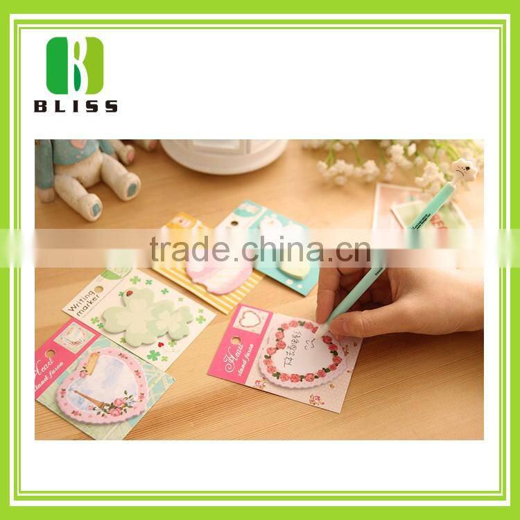 Fashion Customized Promotion sticky note in leather case