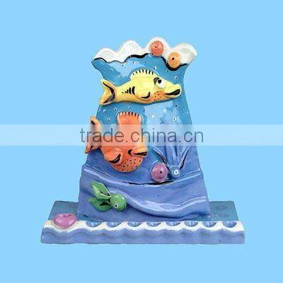 8 candles sea world ceramic decorative menorah
