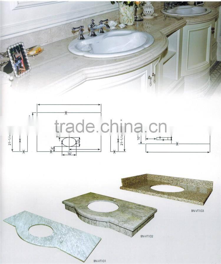 Cheap granite bathroom vanity tops countertop kitchen top
