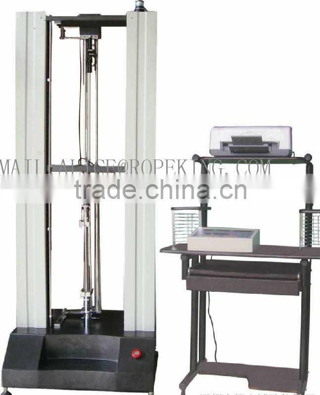 hydraulic tensile strength testing machine M:0086 15163879588 email:alice@ropeking.com
