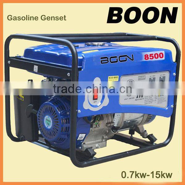Electric start BOON engine single phase gasoline generators