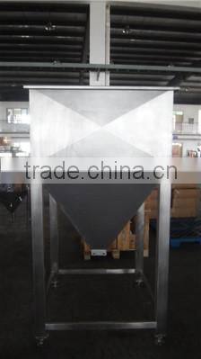 stainless steel mixing hopper for pharmacy or food