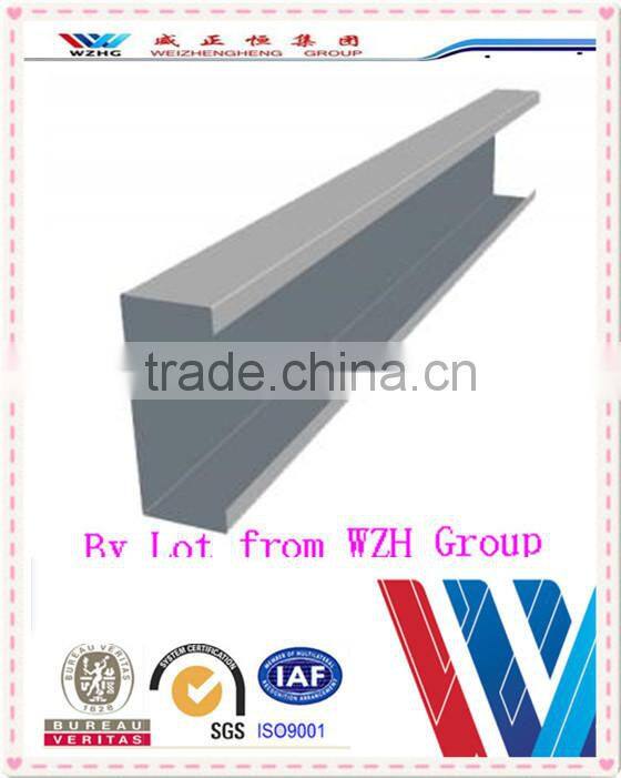 2015 hot sale steel c purlin/ c-purlin/ galvanized c purlin