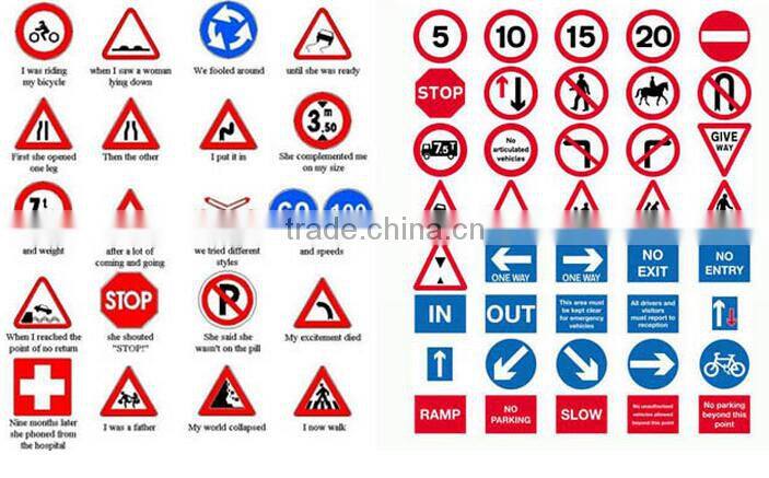 photoluminescent door street sign