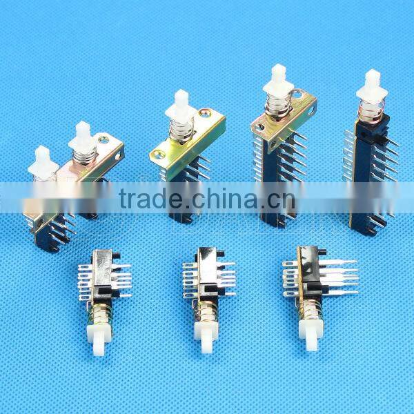 KFC7*7 latching or momentary push switch
