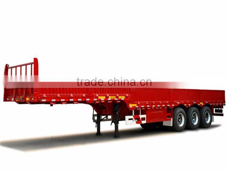 Manufacturer gooseneck type side wall semi trailer for sale