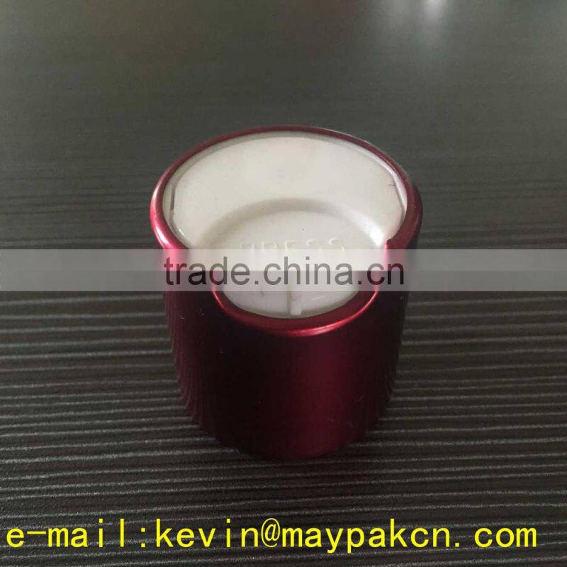 Cosmetics package 2015 hot sale PP flip top water bottle cap for bottles from Yuyao
