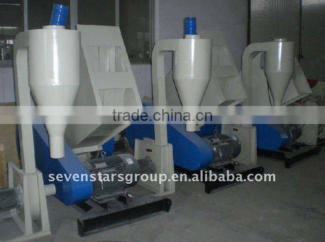 Plastic pipe crusher