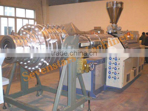 PVC pipe line with the diameter 63-160mm