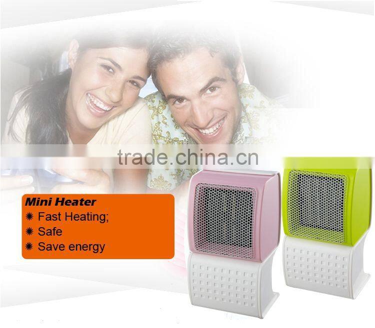 Promotion gift 500W portable air fan heater