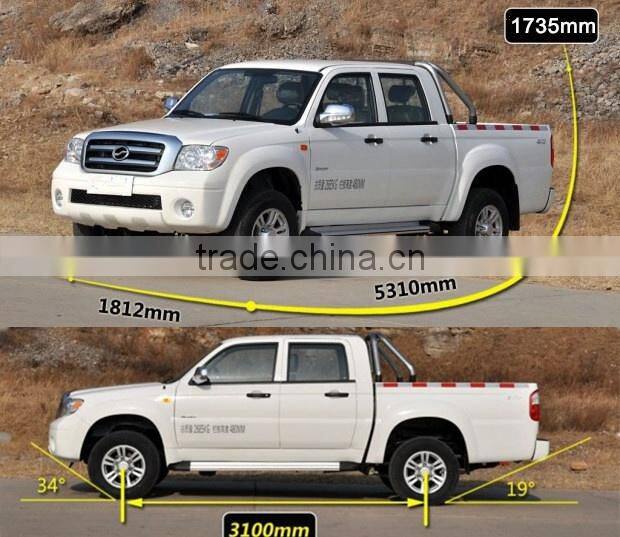 China latest pick up car (diesel engine, 4x2 drive)