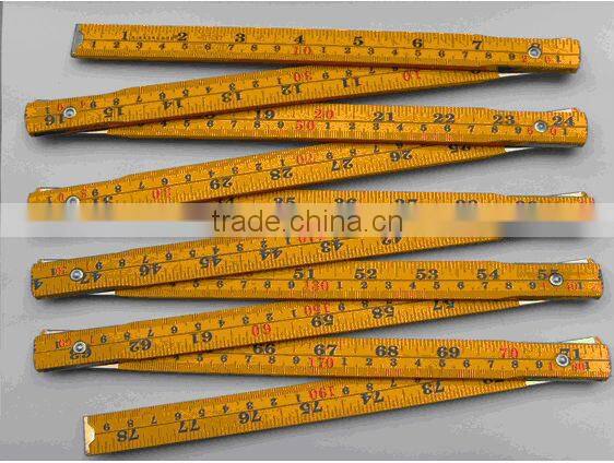 folding wooden ruler