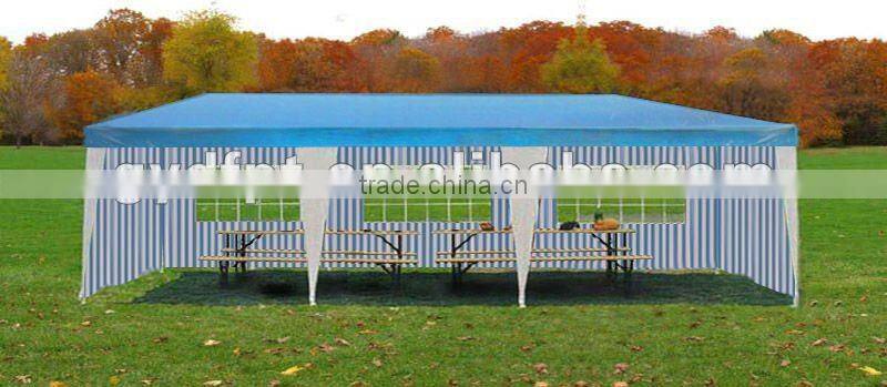 3*9M, easy portable large white wedding garden gazebo