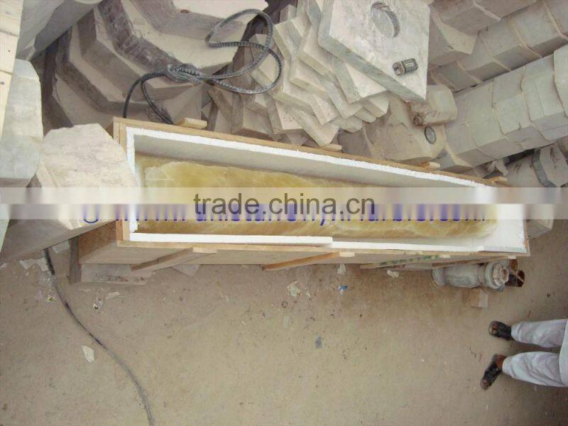 ROMAN ROUND HONEY ONYX COLUMNS AND PILLARS COLLECTION