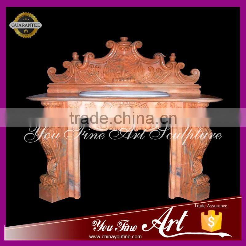 modern detailed carving marble basin for home