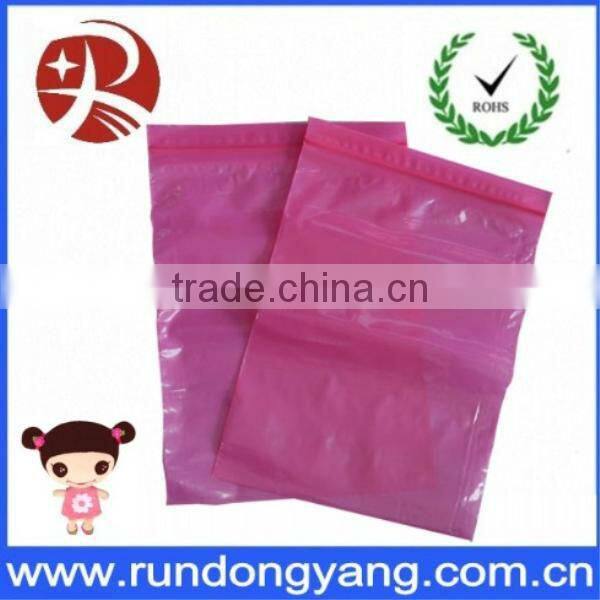 Free design matte printed plastic bag for packing with top quality