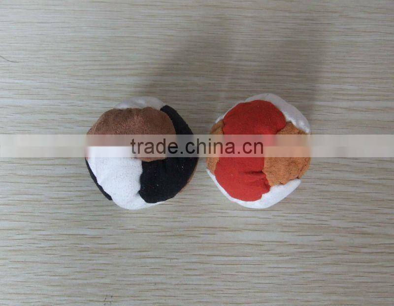 Wholesale cloth soft 5cm bean bag juggling ball