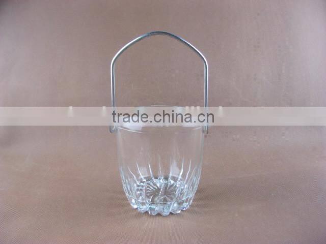 glass ice bucket,ice bucket glass
