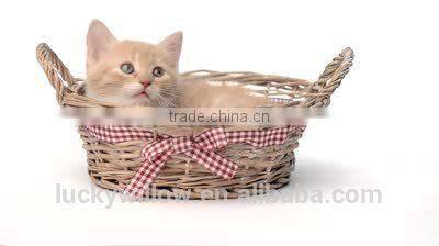 Function handmade pet basket/eco friendly pet bed