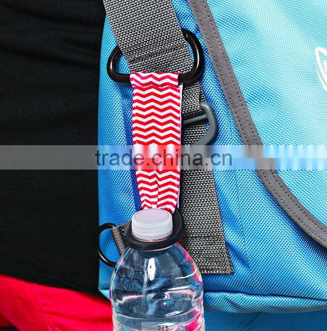Wholesale printed band bottle clip drink clip for out doors climbing hook
