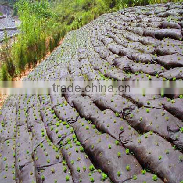 Filament heat nonwoven fabric geo bag for slope protection