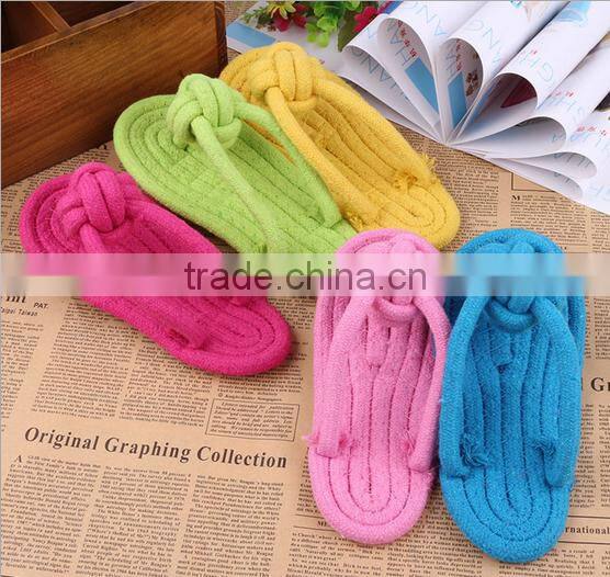 cotton rope slippers pet toys import cat toy pet dog toys wholesale