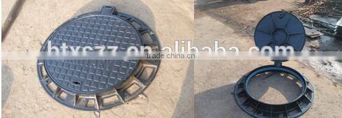 Ductile Iron Double Seal Lockable Manhole Cover With Frame